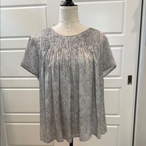 Anthropologie Dolan Gray Snake Print Women's Top